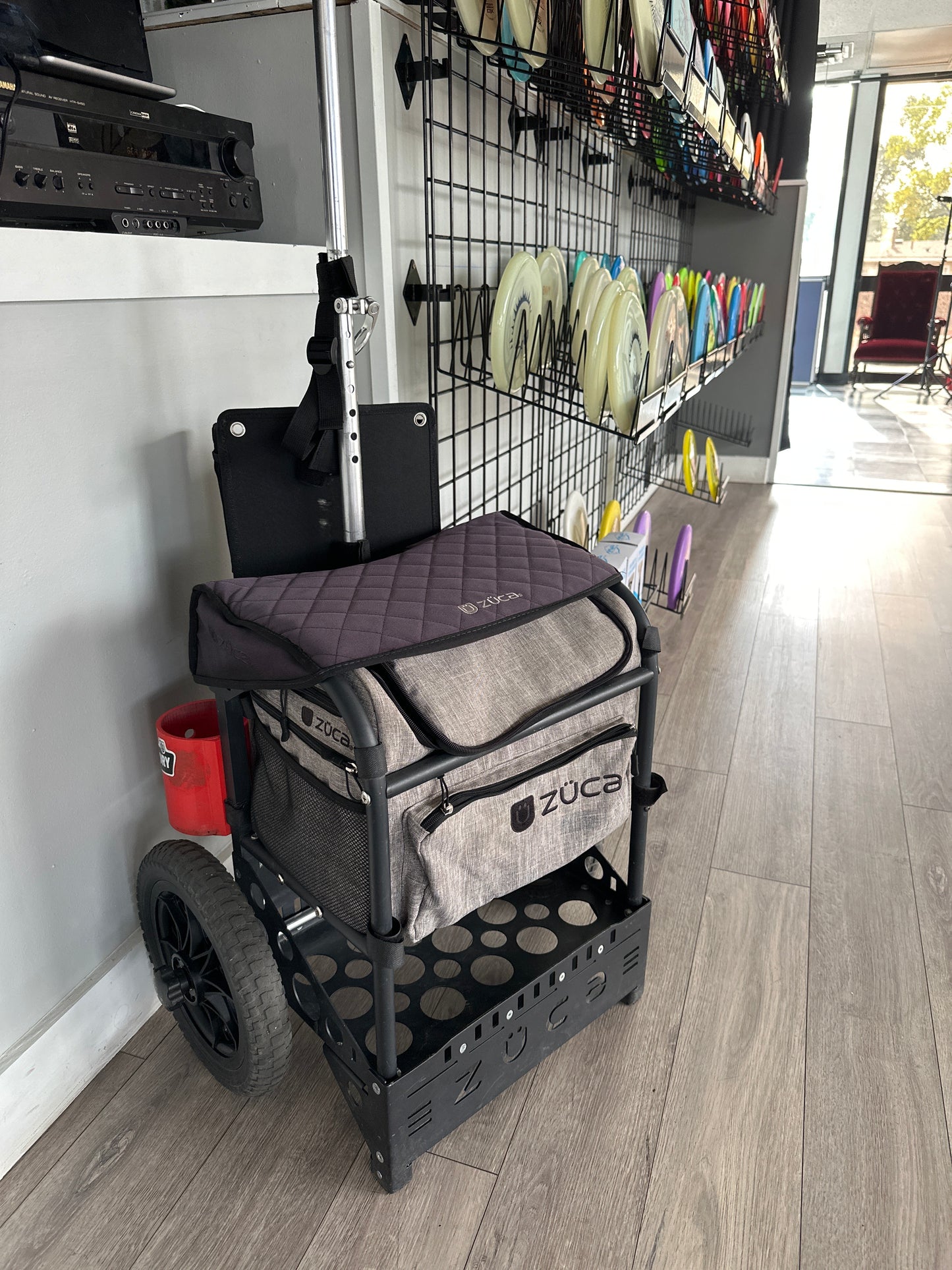 (USED) ZUCA Transit Disc Golf Cart