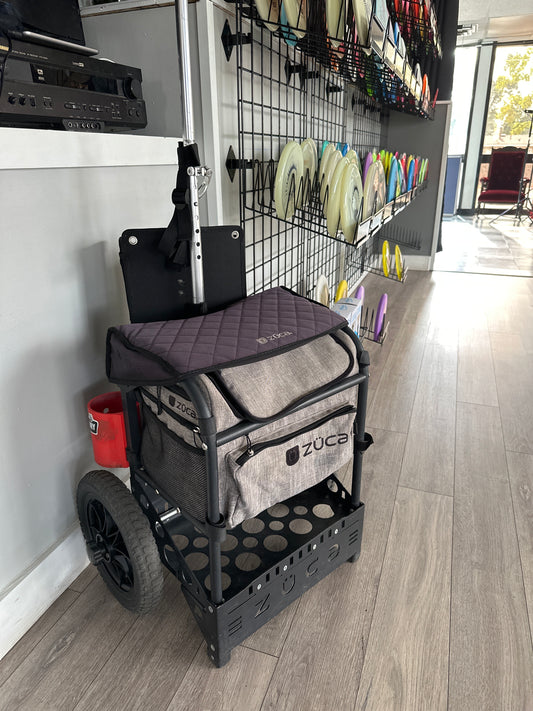 (USED) ZUCA Transit Disc Golf Cart