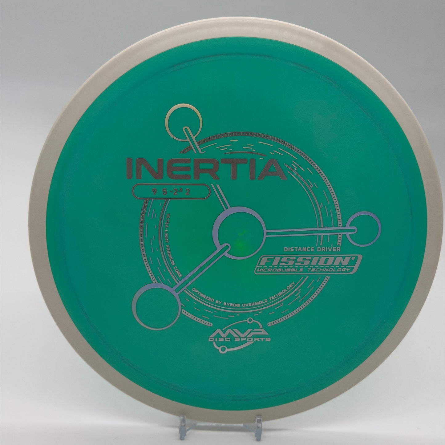 MVP Inertia - Fission
 (158g) | SPEED 9   GLIDE 5  TURN -2  FADE 2